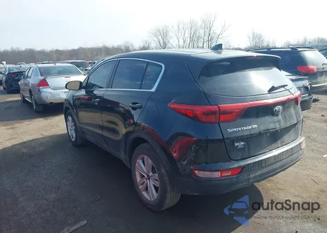 2018 Kia Sportage Lx from USA, damaged, VIN KNDPM3AC1J7345592